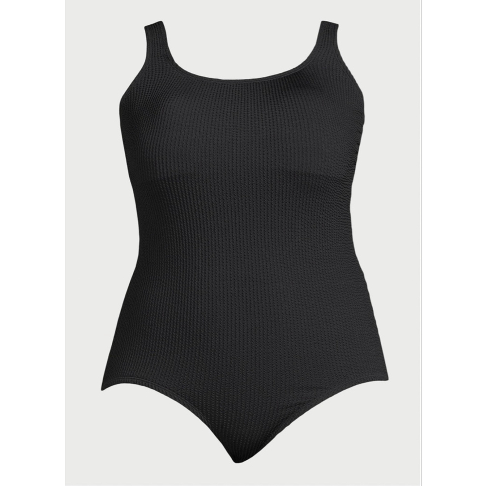 NWT BLACK 1 PIECE SWIMSUIT - Picture 8 of 11